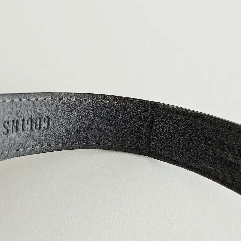 Louis Vuitton Black Good Luck Monogram Bracelet